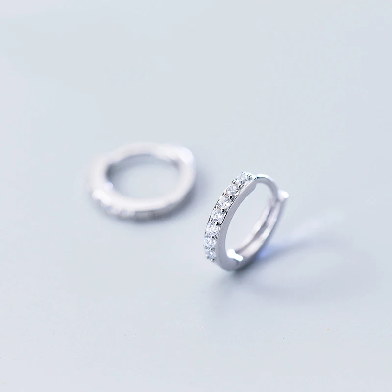 MloveAcc 100% 925 Real Sterling Silver CZ Hoop Geometric Ear Earrings for Women Girl Teen Piercing Earings Jewelry
MloveAcc 100% 925 Real Sterling Silver CZ Hoop Geometric Ear Earrings for Women Girl Teen Piercing Earings Jewelry