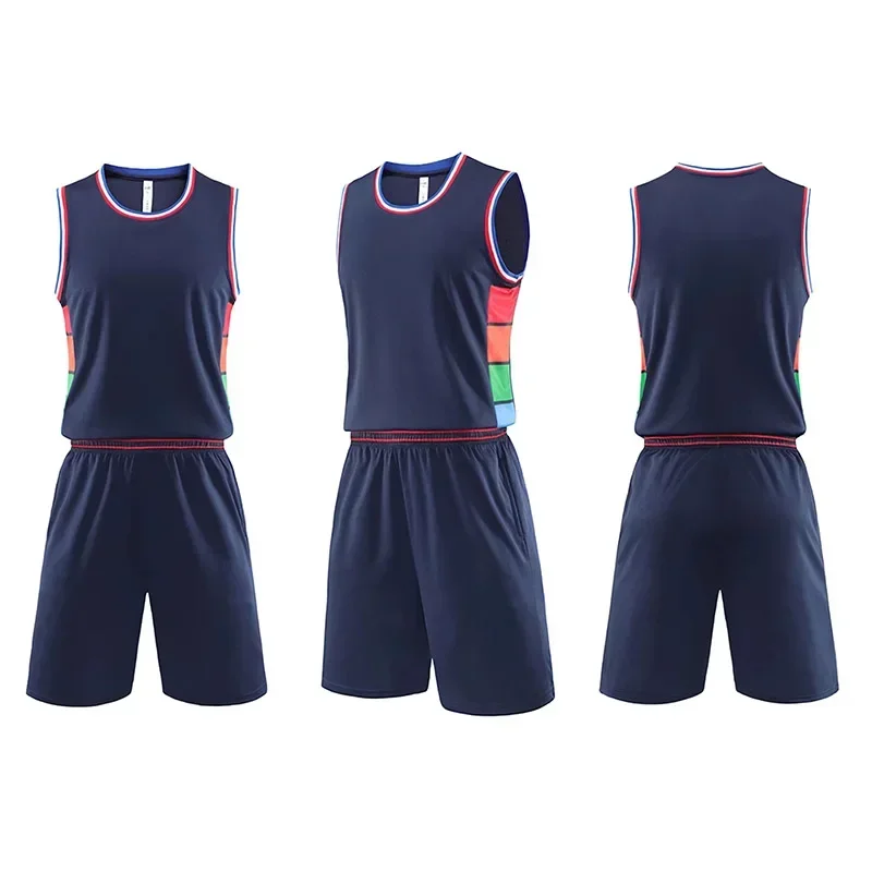 Sportswear Men Children Basketball Jersey Set Outfit Club College Personalized Custom Sublimation Basketball Uniform Clothing
Sportswear Men Children Basketball Jersey Set Outfit Club College Personalized Custom Sublimation Basketball Uniform Clothing