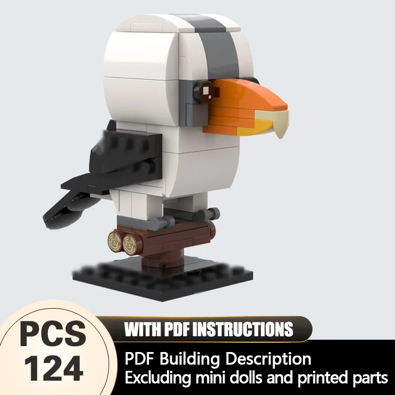 Creators Animal Series Model MOC Building Bricks Curlew-Nosed Bird Modular Technology Gifts Holiday Assemble Children Toys Suit
Creators Animal Series Model MOC Building Bricks Curlew-Nosed Bird Modular Technology Gifts Holiday Assemble Children Toys Suit