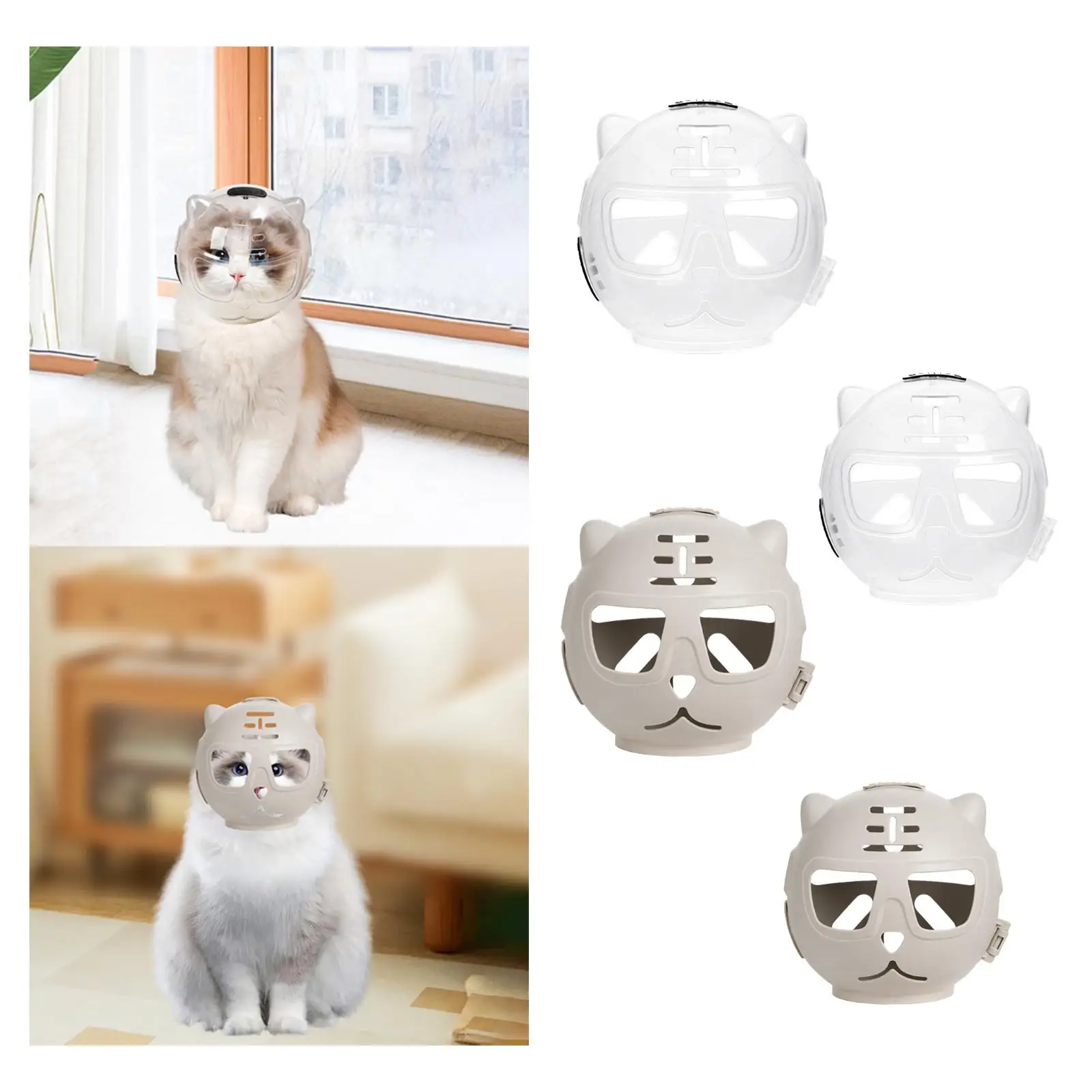 Cat Muzzle Cat Mouth Cover Anti Licking Multipurpose Kitten Supplies Ball Mask Anti Bite Muzzle for Nail Trimming Shaving
Cat Muzzle Cat Mouth Cover Anti Licking Multipurpose Kitten Supplies Ball Mask Anti Bite Muzzle for Nail Trimming Shaving