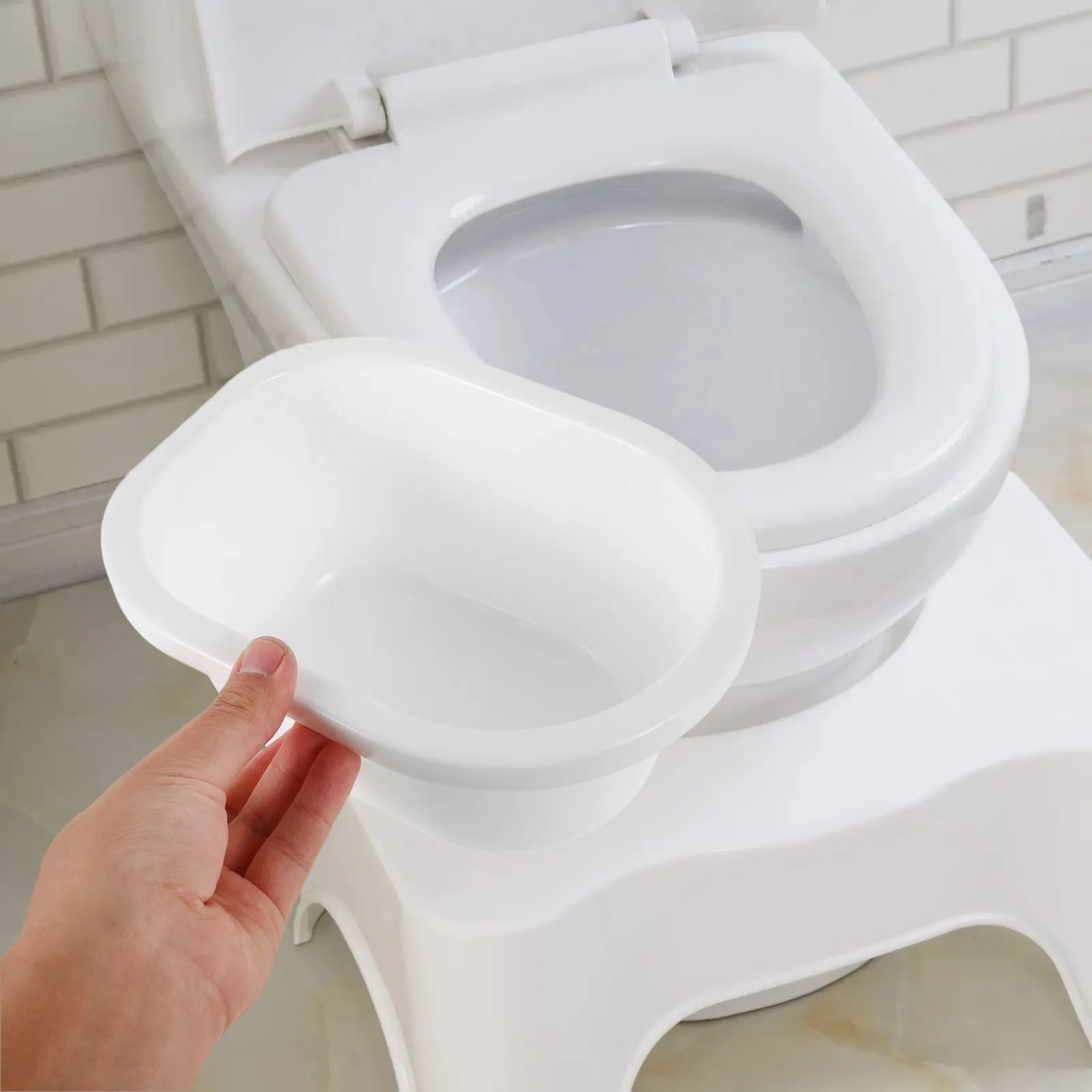 Kids Toilet Seat Attachment for Potty Training Stable Non-Slip Toddler Toilet Seat Portable Folding Design Fits Most Oval Round
Kids Toilet Seat Attachment for Potty Training Stable Non-Slip Toddler Toilet Seat Portable Folding Design Fits Most Oval Round