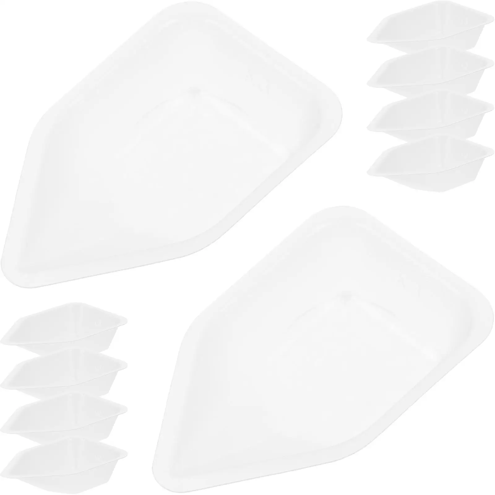10 Pcs Weighing Boats Dishes Plates Tray 10ml Plastic Laboratory Reusable Powder Small Petri Dish Lab Teaching Supplies
10 Pcs Weighing Boats Dishes Plates Tray 10ml Plastic Laboratory Reusable Powder Small Petri Dish Lab Teaching Supplies