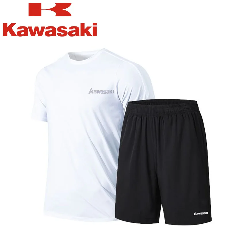 Спортивный костюм Kawasaki, мужские быстросохнущие штаны для бега, одежда для бадминтона, Свободные повседневные трендовые шорты, теннисная футболка, Новинка лета 2024
Спортивный костюм Kawasaki, мужские быстросохнущие штаны для бега, одежда для бадминтона, Свободные повседневные трендовые шорты, теннисная футболка, Новинка лета 2024