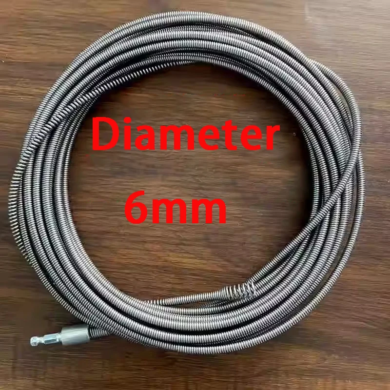 Electric Drill Pipe Dredging Tool 1-10 Meter Spring Sewer Unblocker Kitchen Bathroom Drain Cleaner Sink Clog Remover
Electric Drill Pipe Dredging Tool 1-10 Meter Spring Sewer Unblocker Kitchen Bathroom Drain Cleaner Sink Clog Remover