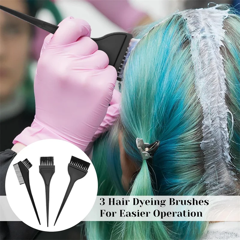 3pcs Hair Coloring Brush Set Salon Hair Color Applicator Kit Hair Tint Dyeing Brushes Tint Dying Coloring Applicator Tools
3pcs Hair Coloring Brush Set Salon Hair Color Applicator Kit Hair Tint Dyeing Brushes Tint Dying Coloring Applicator Tools