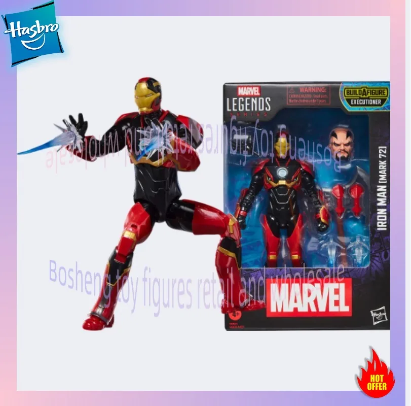 Hasbro Marvel Legends Series Iron Man (Mark 72) 15cm Action Figure Collection Original Model Toy Ornament Gifts
Hasbro Marvel Legends Series Iron Man (Mark 72) 15cm Action Figure Collection Original Model Toy Ornament Gifts