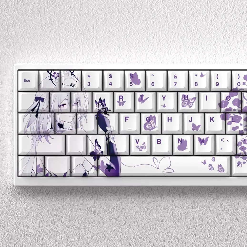 Xia Die Keycaps 2D-dimensional Original Factory Height Five-sided Hot Sublimation PBT Game High-value Mechanical Keyboard Caps
Xia Die Keycaps 2D-dimensional Original Factory Height Five-sided Hot Sublimation PBT Game High-value Mechanical Keyboard Caps