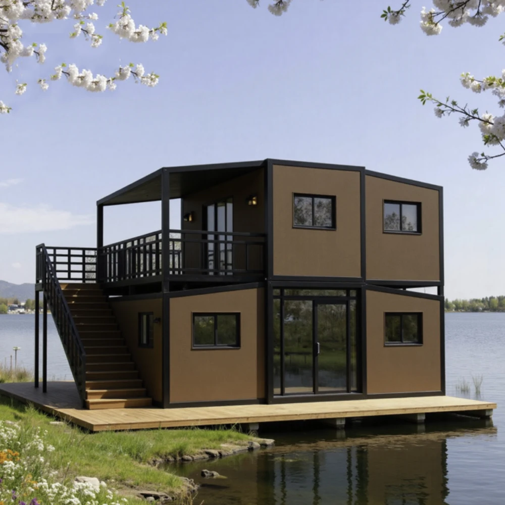 Высококачественный американский сборный контейнерный дом, расширяемый, 20-футовый/40-футовый контейнер с 3 спальнями и ванной комнатой
Высококачественный американский сборный контейнерный дом, расширяемый, 20-футовый/40-футовый контейнер с 3 спальнями и ванной комнатой