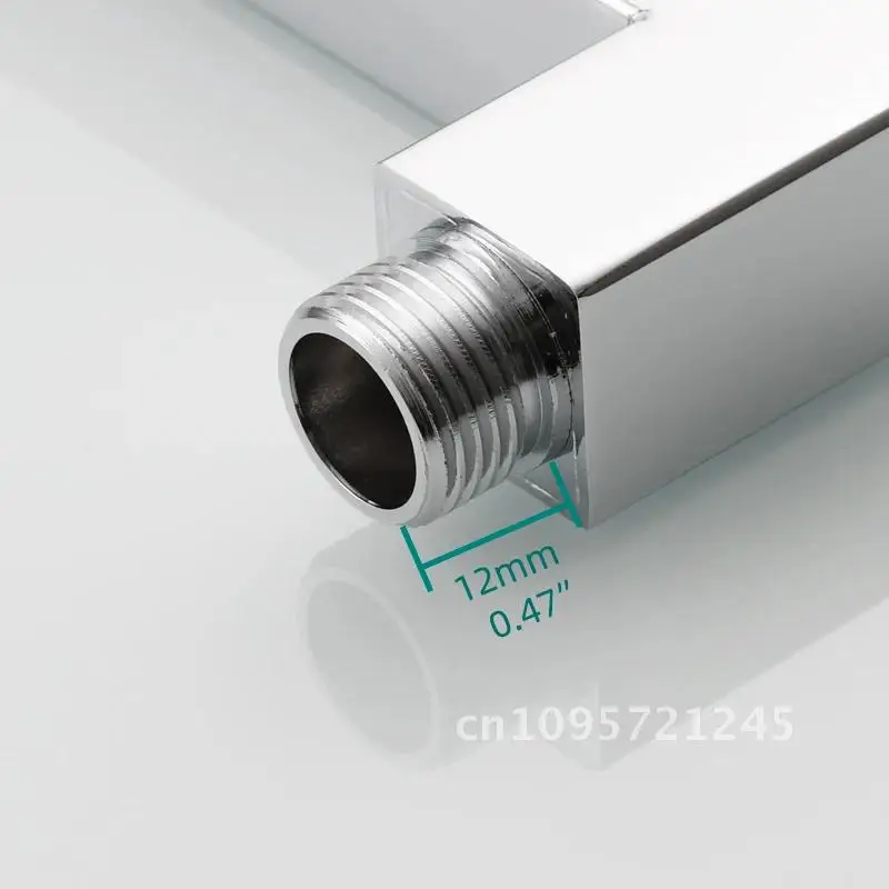 Ciencia 304 Stainless Steel Square Shower Arm G1/2 Bathroom Arm Head Mounted Wall Rain Shower Shower Fixed for
Ciencia 304 Stainless Steel Square Shower Arm G1/2 Bathroom Arm Head Mounted Wall Rain Shower Shower Fixed for