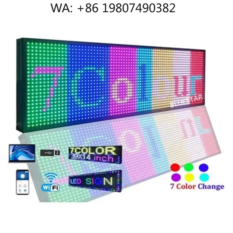 Advanced P10 P2 P4 P6 Programmable LED Scrolling Display
Advanced P10 P2 P4 P6 Programmable LED Scrolling Display