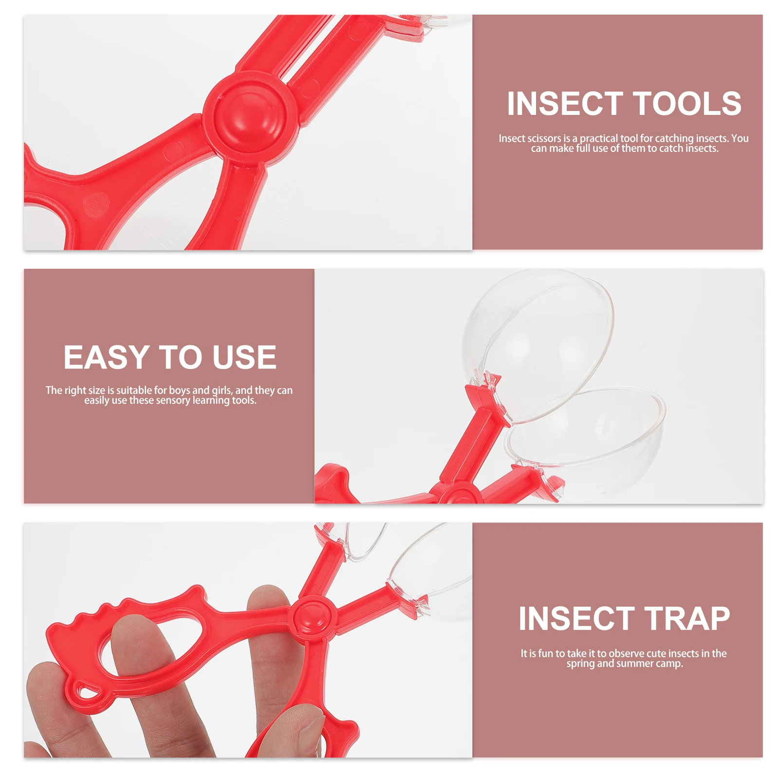 7 Pcs Kid Scissors Insect Kids Tools Toolkit Small Animals Outdoor Explore for Child
7 Pcs Kid Scissors Insect Kids Tools Toolkit Small Animals Outdoor Explore for Child