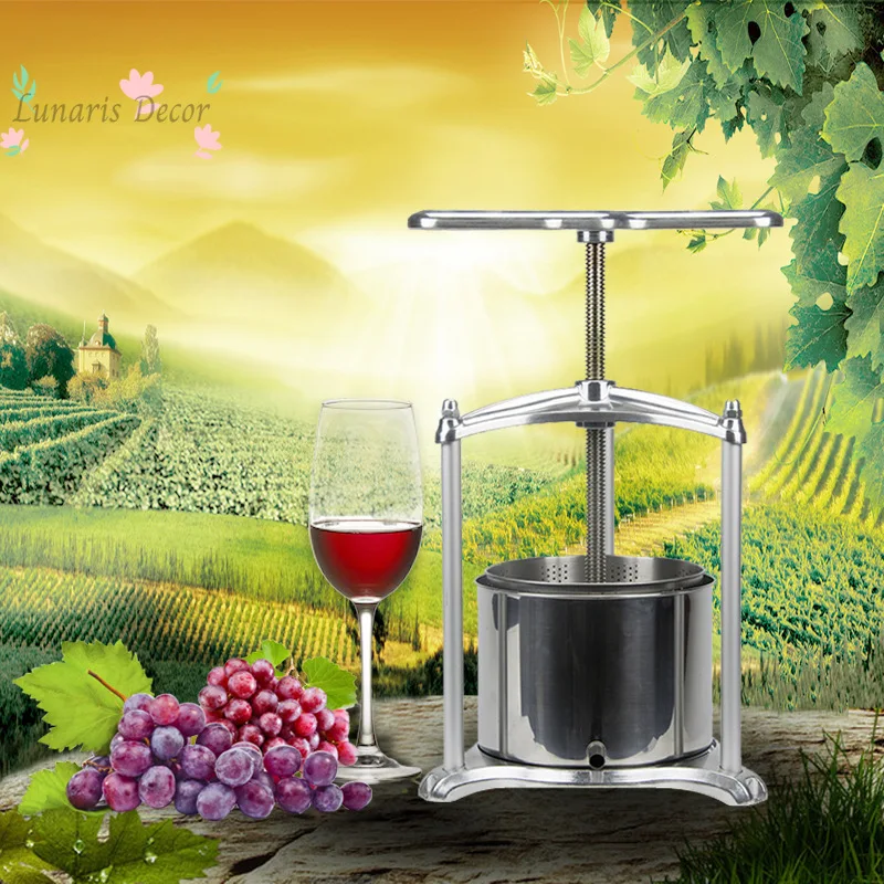 Manual Wine Press 6L Aluminum Frame 304 Stainless Steel Barrel Press Cheese Vegetable Stuffing Residue Extrusion
Manual Wine Press 6L Aluminum Frame 304 Stainless Steel Barrel Press Cheese Vegetable Stuffing Residue Extrusion