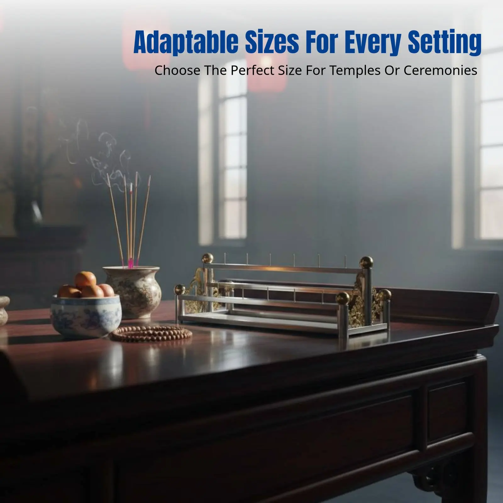 Stainless Steel Pin Candle Holder, Thickened Sturdy Frame, Multiple Size Options, Temple, Buddhist Hall Use
Stainless Steel Pin Candle Holder, Thickened Sturdy Frame, Multiple Size Options, Temple, Buddhist Hall Use