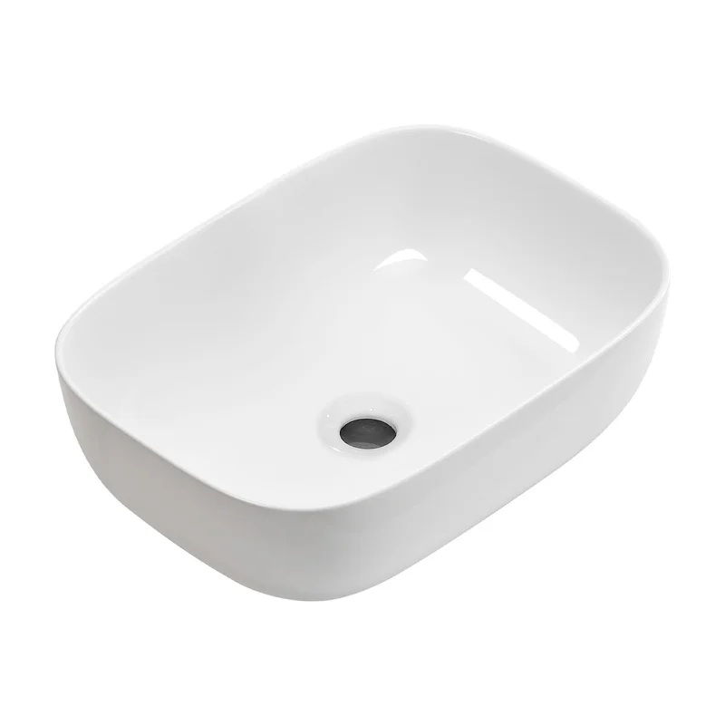 White Porcelain Oval Bathroom Sink Above Counter Vanity Wash Basin
White Porcelain Oval Bathroom Sink Above Counter Vanity Wash Basin