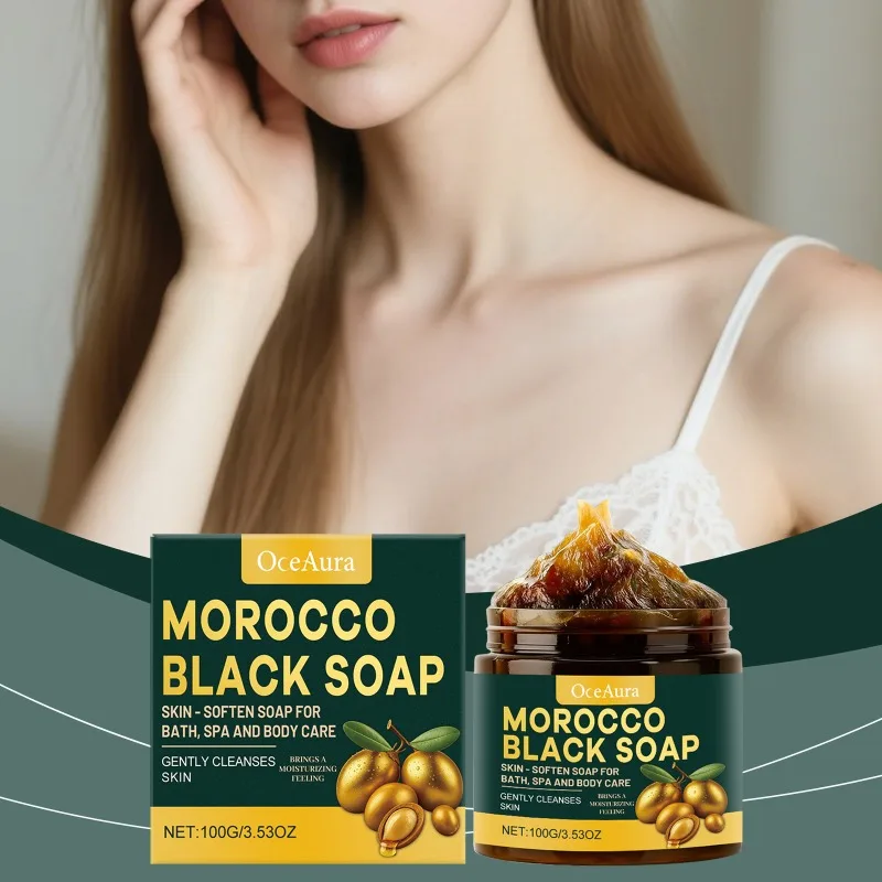 OceAura Black Bath Soap Skin Cleaning,Moisturizing and Smooths Body Shower Soap
OceAura Black Bath Soap Skin Cleaning,Moisturizing and Smooths Body Shower Soap