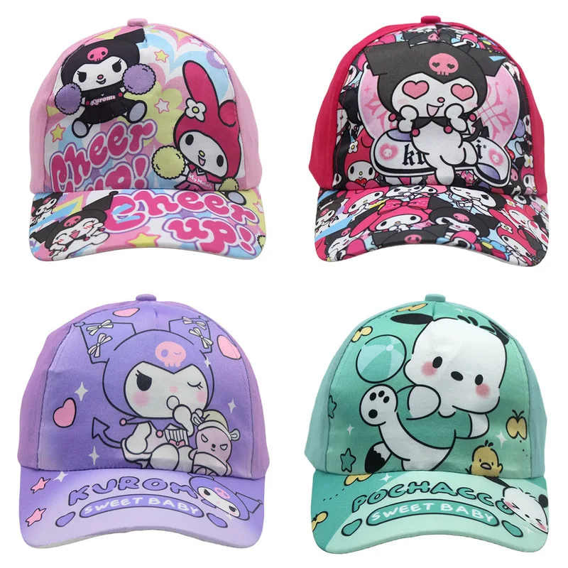 Sanrio Hat Hello Kitty Cinnamoroll Children Cap Pochacco My Melody Sun Hat Summer Breathable Hats Boy Girl Baseball Cap Gift
Sanrio Hat Hello Kitty Cinnamoroll Children Cap Pochacco My Melody Sun Hat Summer Breathable Hats Boy Girl Baseball Cap Gift