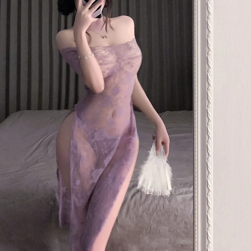 Нижнее белье с открытым вырезом, прозрачный топ Cheongsam, сексуальная кружевная ночная рубашка, сексуальная ночная рубашка Pure Desire,qqnyFemale
Нижнее белье с открытым вырезом, прозрачный топ Cheongsam, сексуальная кружевная ночная рубашка, сексуальная ночная рубашка Pure Desire,qqnyFemale