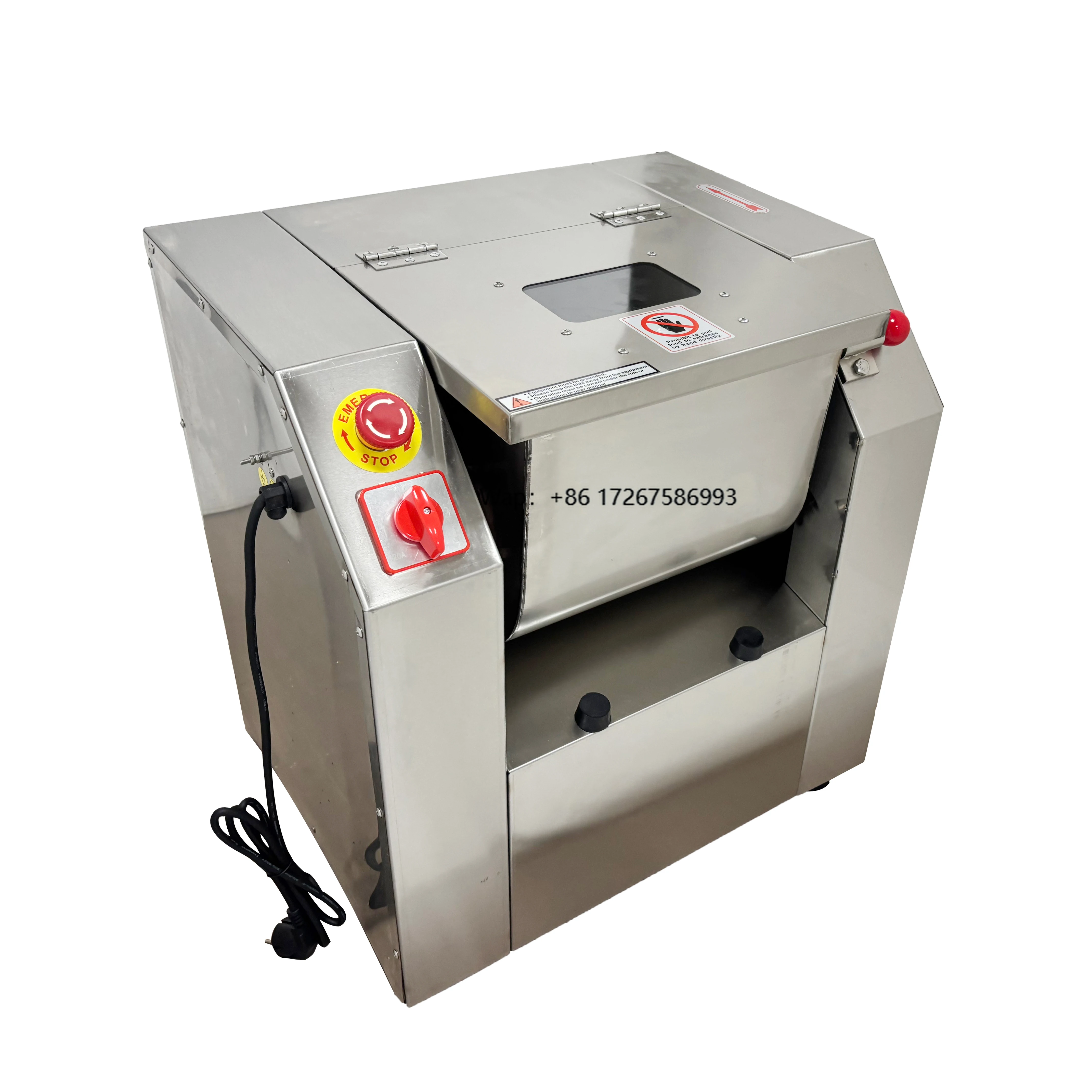 Коммерческое оборудование для выпечки, автоматическая электрическая машина для смешивания теста, миксер для муки из нержавеющей стали
Коммерческое оборудование для выпечки, автоматическая электрическая машина для смешивания теста, миксер для муки из нержавеющей стали