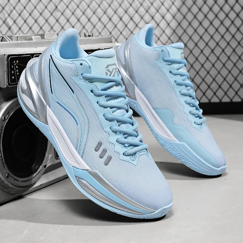 Men's Basketball Shoes Breathable Cushioning Non-Slip Wearable Runing Shoes Gym Training Athletic Basketball Sneakers for Men
Men's Basketball Shoes Breathable Cushioning Non-Slip Wearable Runing Shoes Gym Training Athletic Basketball Sneakers for Men