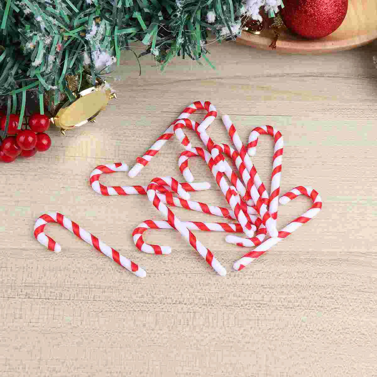 50pcs 5CM Christmas Crutch Plastic Hanging Pendant Decor Christmas Tree Pendant Decorative Props DIY Accessary with Colorful Rib
50pcs 5CM Christmas Crutch Plastic Hanging Pendant Decor Christmas Tree Pendant Decorative Props DIY Accessary with Colorful Rib