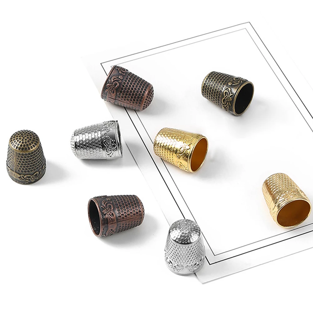 10pcs Copper Finger Thimble Sewing Protector Embroidery Thimble Cross Stitch Tool Craft Accessory Portable Durable Slip
10pcs Copper Finger Thimble Sewing Protector Embroidery Thimble Cross Stitch Tool Craft Accessory Portable Durable Slip