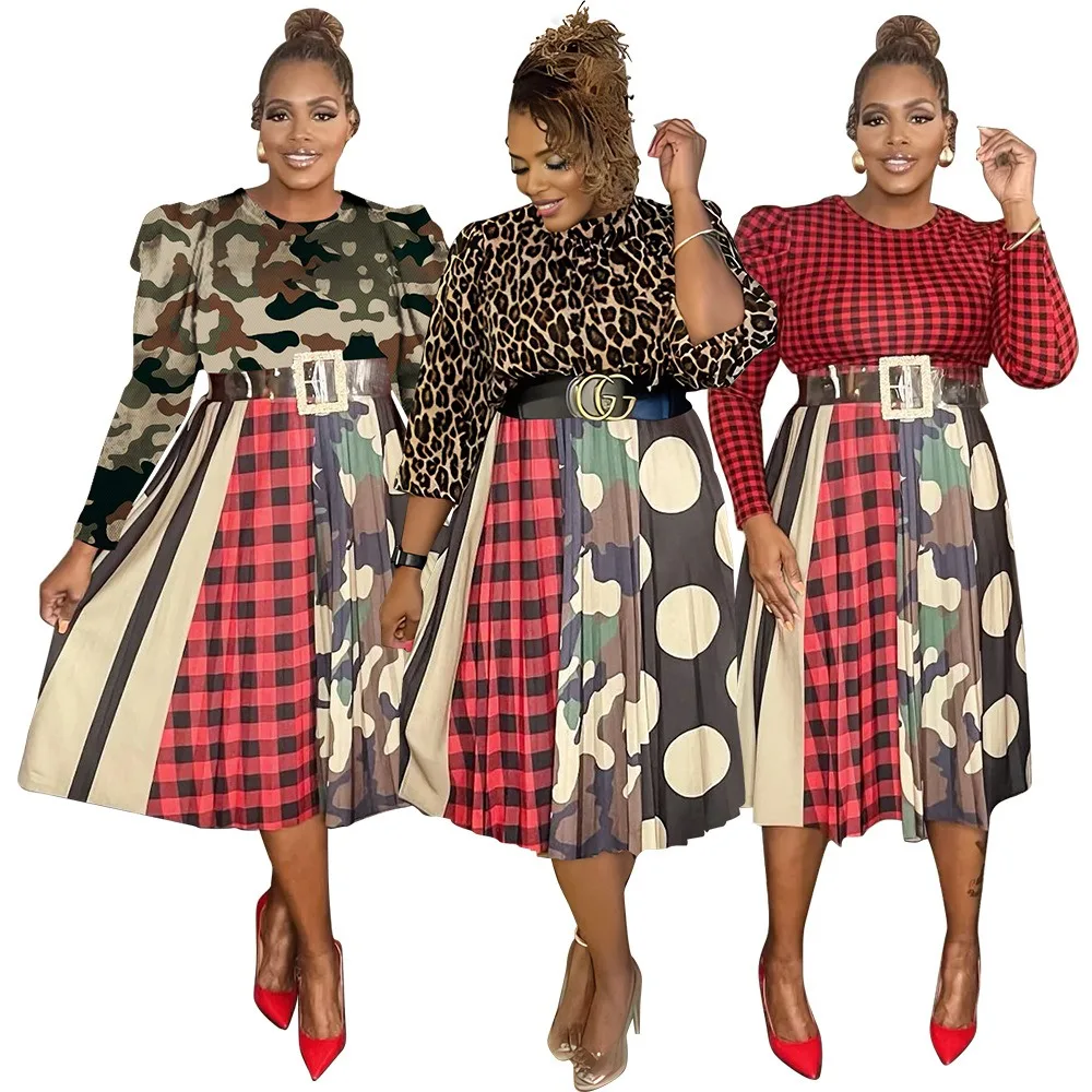L-5XL 2024 New Style Plus Size Women Clothing Two Piece Sets Fashion Printing Patchwork Long Sleeve Casuak Elegant Skirt Suits
L-5XL 2024 New Style Plus Size Women Clothing Two Piece Sets Fashion Printing Patchwork Long Sleeve Casuak Elegant Skirt Suits