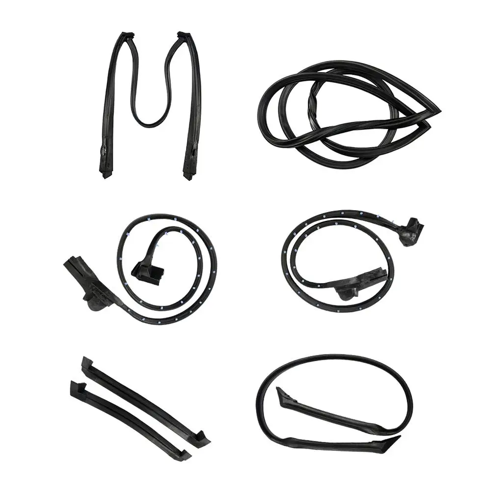 AP02 for Chevy Corvette C4 Coupe 1990 1991 1992 1993 1994 1995 1996 V8 5.7L 6Pcs Weather Strips Seals Full Weatherstrip Kit
AP02 for Chevy Corvette C4 Coupe 1990 1991 1992 1993 1994 1995 1996 V8 5.7L 6Pcs Weather Strips Seals Full Weatherstrip Kit