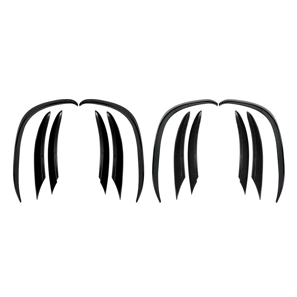 6pcs Car Front Bumper Lip Splitter Spoiler+Fog Light Cover Trim For W205 C-Class C200 C260 2019+ Only For Sport Edition
6pcs Car Front Bumper Lip Splitter Spoiler+Fog Light Cover Trim For W205 C-Class C200 C260 2019+ Only For Sport Edition
