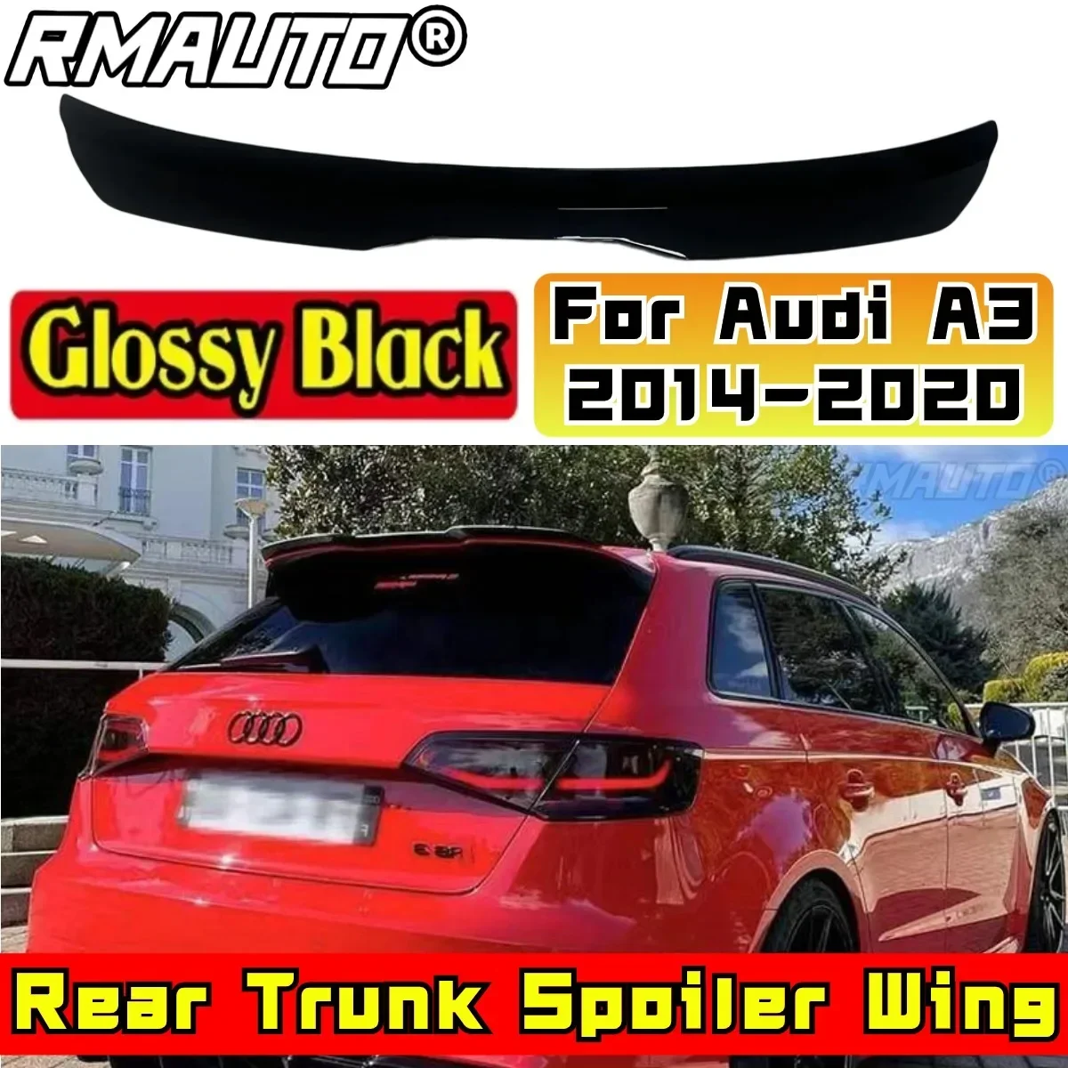 Для A3 Sportback 8P 2014-2020 задний спойлер, комплект кузова, автомобильный задний спойлер на крышу, автомобильные аксессуары, задний спойлер на крышу, внешняя часть
Для A3 Sportback 8P 2014-2020 задний спойлер, комплект кузова, автомобильный задний спойлер на крышу, автомобильные аксессуары, задний спойлер на крышу, внешняя часть