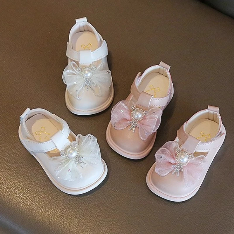 Детская обувь 2025Летняя новая модная обувь принцессы Детская прогулочная обувь на мягкой подошве с галстуком-бабочкой Обувь для девочек Мягкая кожаная детская обувь 여아 구 lai
Детская обувь 2025Летняя новая модная обувь принцессы Детская прогулочная обувь на мягкой подошве с галстуком-бабочкой Обувь для девочек Мягкая кожаная детская обувь 여아 구 lai