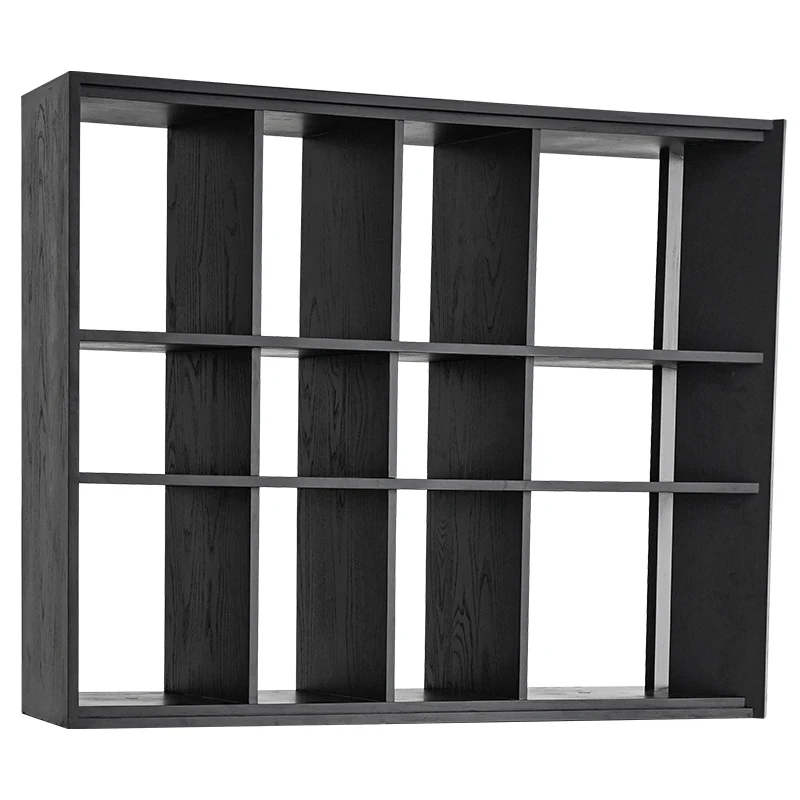 Nordic simple living room bookshelf shelf shelf solid wood wall combination lattice cabinet
Nordic simple living room bookshelf shelf shelf solid wood wall combination lattice cabinet
