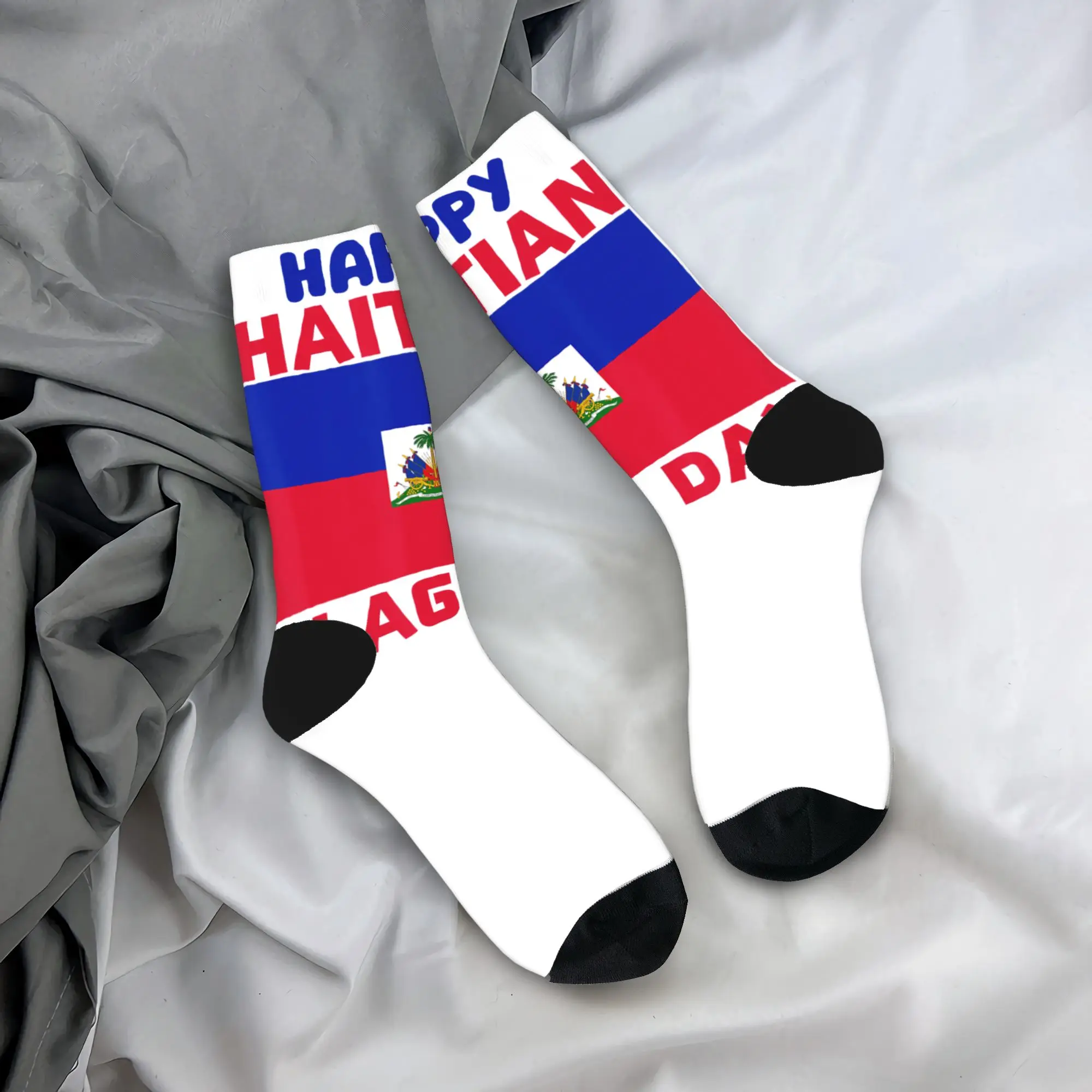 Happy Haitian Flag Day Cool Haiti Flag Socks Design Stockings Non Skid Men's Socks Warm Soft Autumn Trendy Cycling Socks
Happy Haitian Flag Day Cool Haiti Flag Socks Design Stockings Non Skid Men's Socks Warm Soft Autumn Trendy Cycling Socks