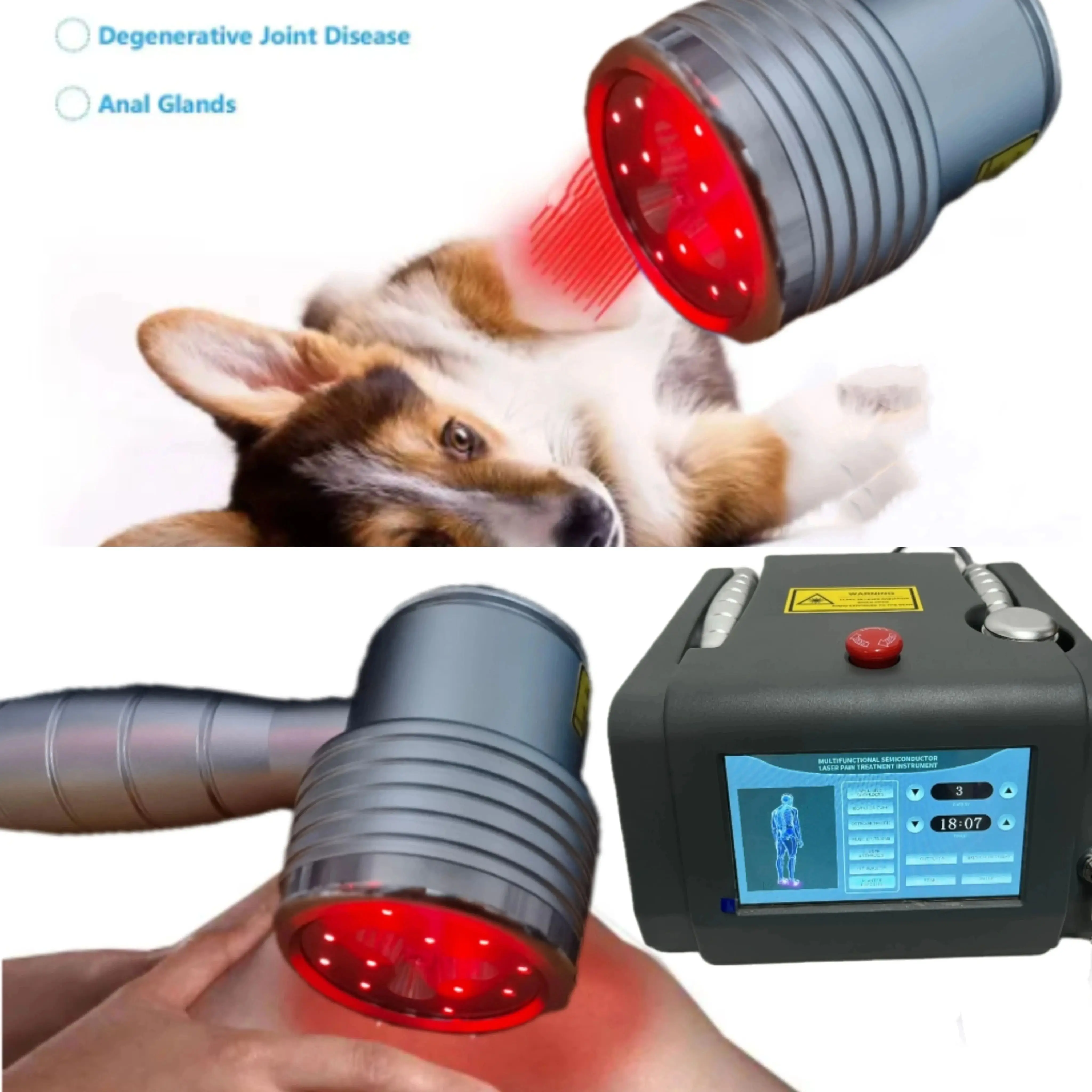 Class 4 Laser Device 5W Red 650nm & Infrared 808nm for Chronic Pain, Inflammation, Injury Recovery Safe & Effective
Class 4 Laser Device 5W Red 650nm & Infrared 808nm for Chronic Pain, Inflammation, Injury Recovery Safe & Effective