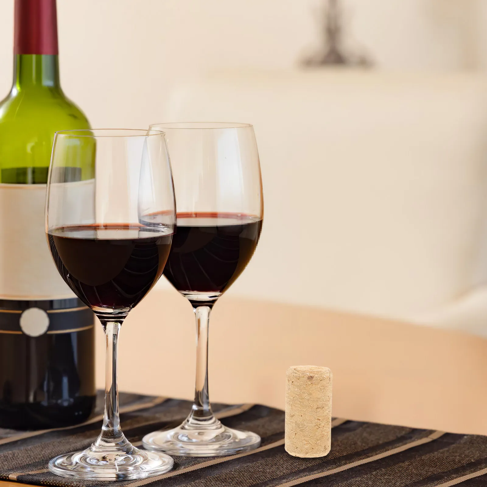 50Pcs Sturdy Cork Bottle Stoppers 39x21mm Premium Natural Elastic Sealer for Wine Spirits Homemade Beverages Small Jars Test
50Pcs Sturdy Cork Bottle Stoppers 39x21mm Premium Natural Elastic Sealer for Wine Spirits Homemade Beverages Small Jars Test
