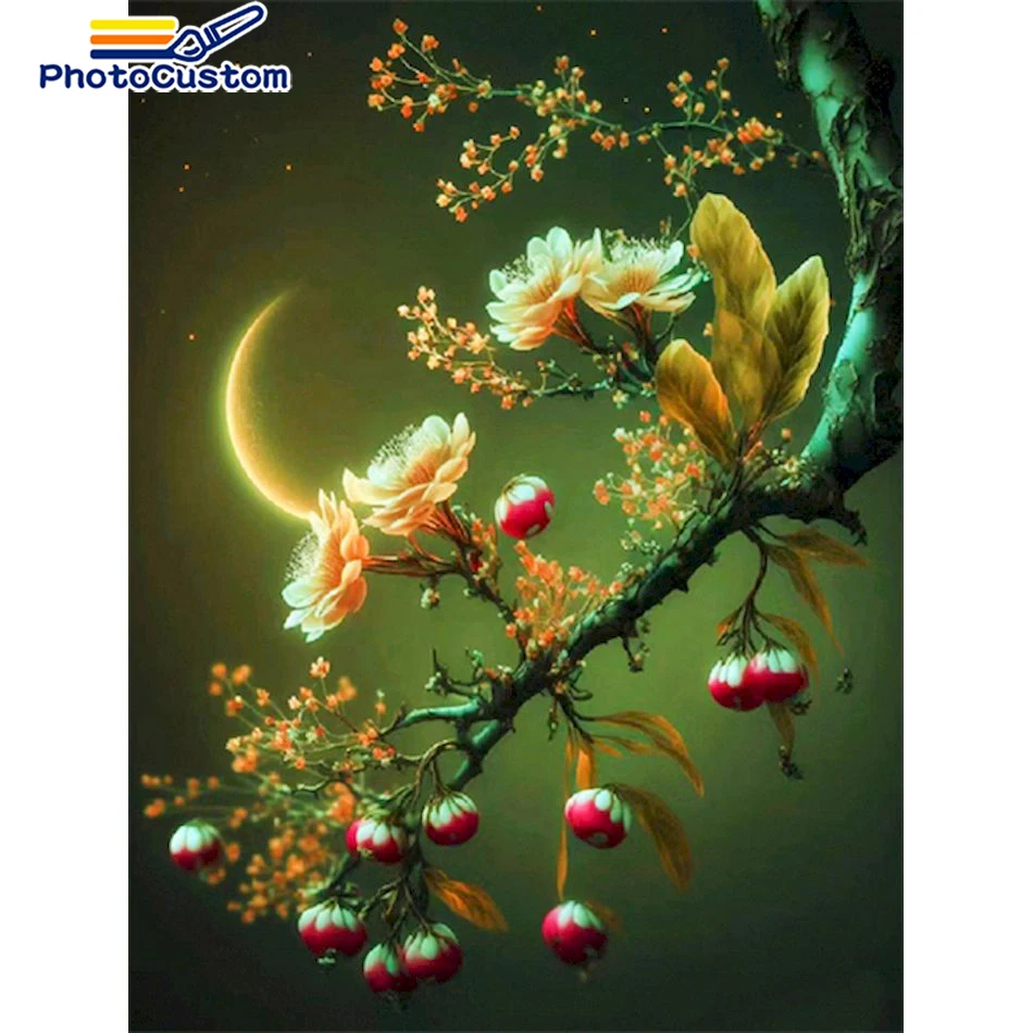PhotoCustom 5D DIY Diamond Painting Full Round Drill Mosaic Cross Stitch Scenic Embroidery Home Decor Accessories Adults Craft K
PhotoCustom 5D DIY Diamond Painting Full Round Drill Mosaic Cross Stitch Scenic Embroidery Home Decor Accessories Adults Craft K