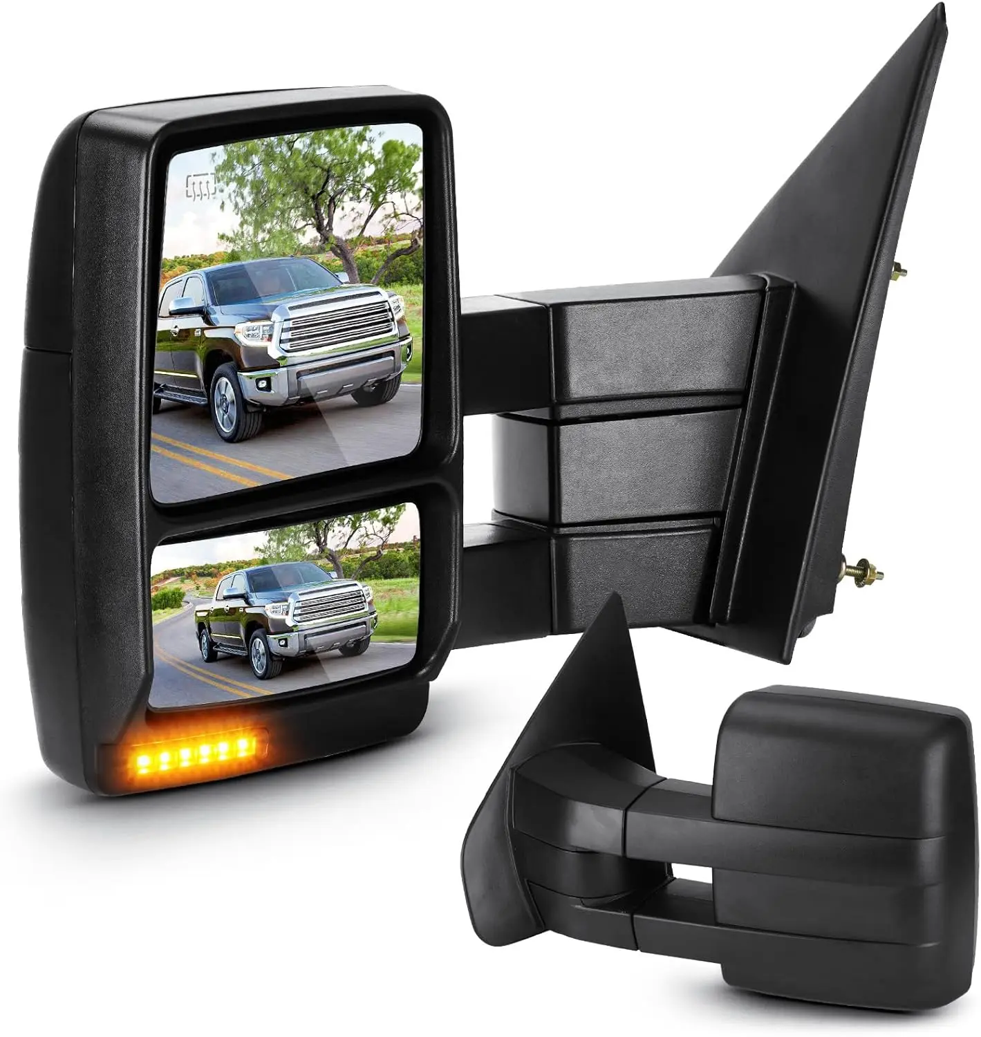 Towing for Ford F-150 2007 - 2014, Power Heated, with Turn Signal and Puddle Light, Manual Folding and Telescoping
Towing for Ford F-150 2007 - 2014, Power Heated, with Turn Signal and Puddle Light, Manual Folding and Telescoping