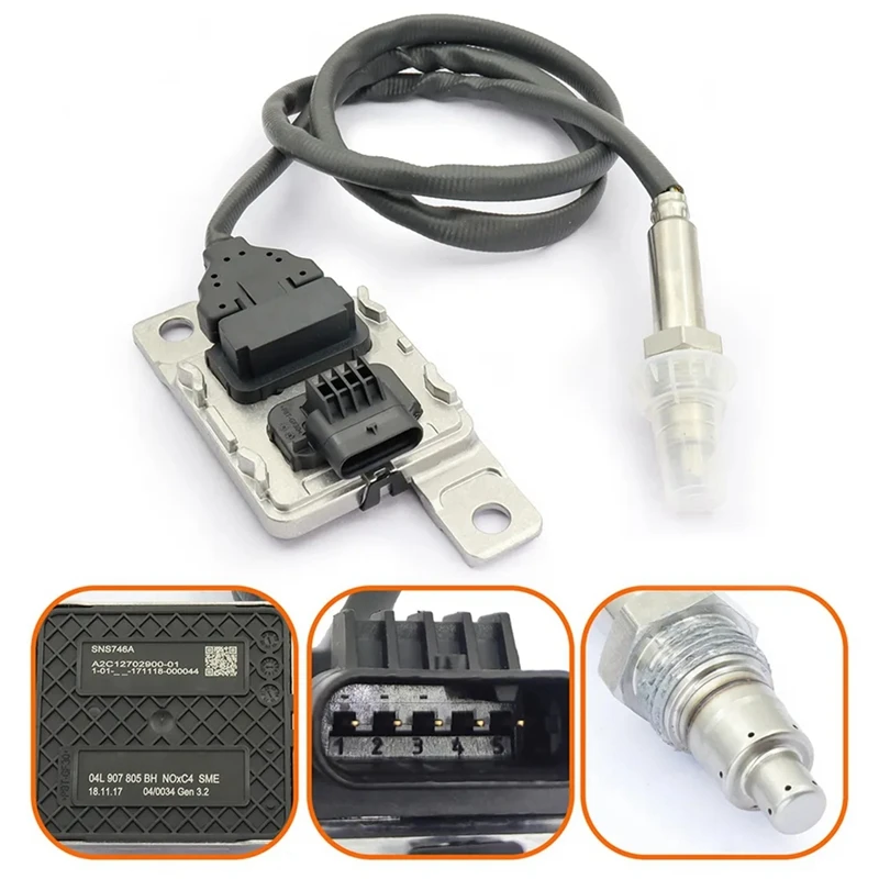 Новый Датчик Nox 04L907805BH, серебристый и черный ABS + металл, подходит для VW Arteon Passat B8, вариант Skoda Superb III 2,0 TDI, 1 шт.
Новый Датчик Nox 04L907805BH, серебристый и черный ABS + металл, подходит для VW Arteon Passat B8, вариант Skoda Superb III 2,0 TDI, 1 шт.