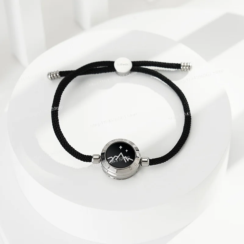 Smart Interactive Long Distance Couple Bracelet Vibration Sensor Lover Gift Romantic LED Notification
Smart Interactive Long Distance Couple Bracelet Vibration Sensor Lover Gift Romantic LED Notification