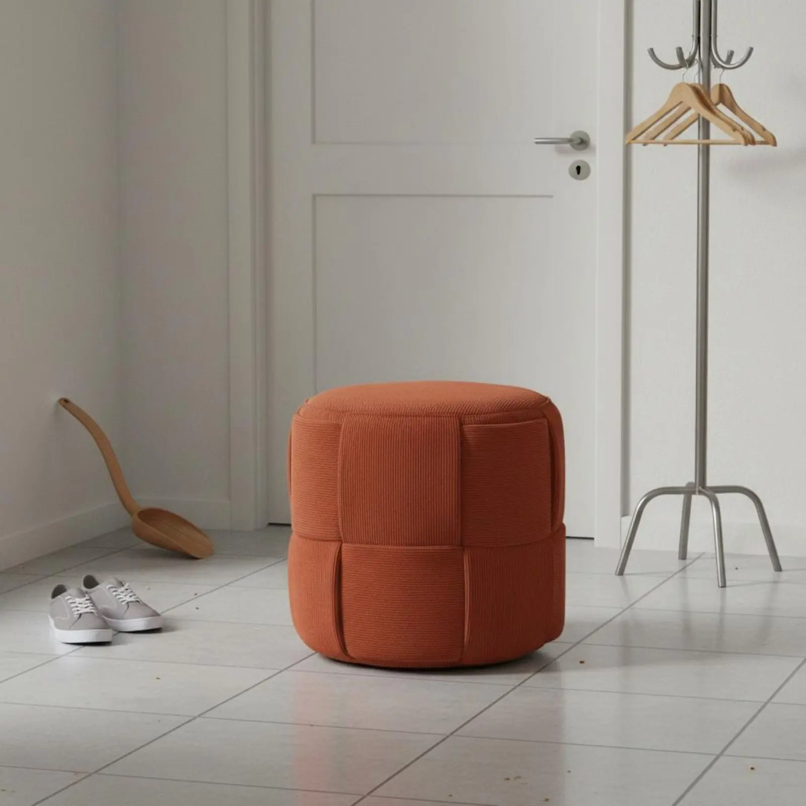 Woven Ottoman Stool Handwoven Round Woven Stool Round Ottoman Sturdy Padded Footstool Easy to Assemble for Living Room
Woven Ottoman Stool Handwoven Round Woven Stool Round Ottoman Sturdy Padded Footstool Easy to Assemble for Living Room