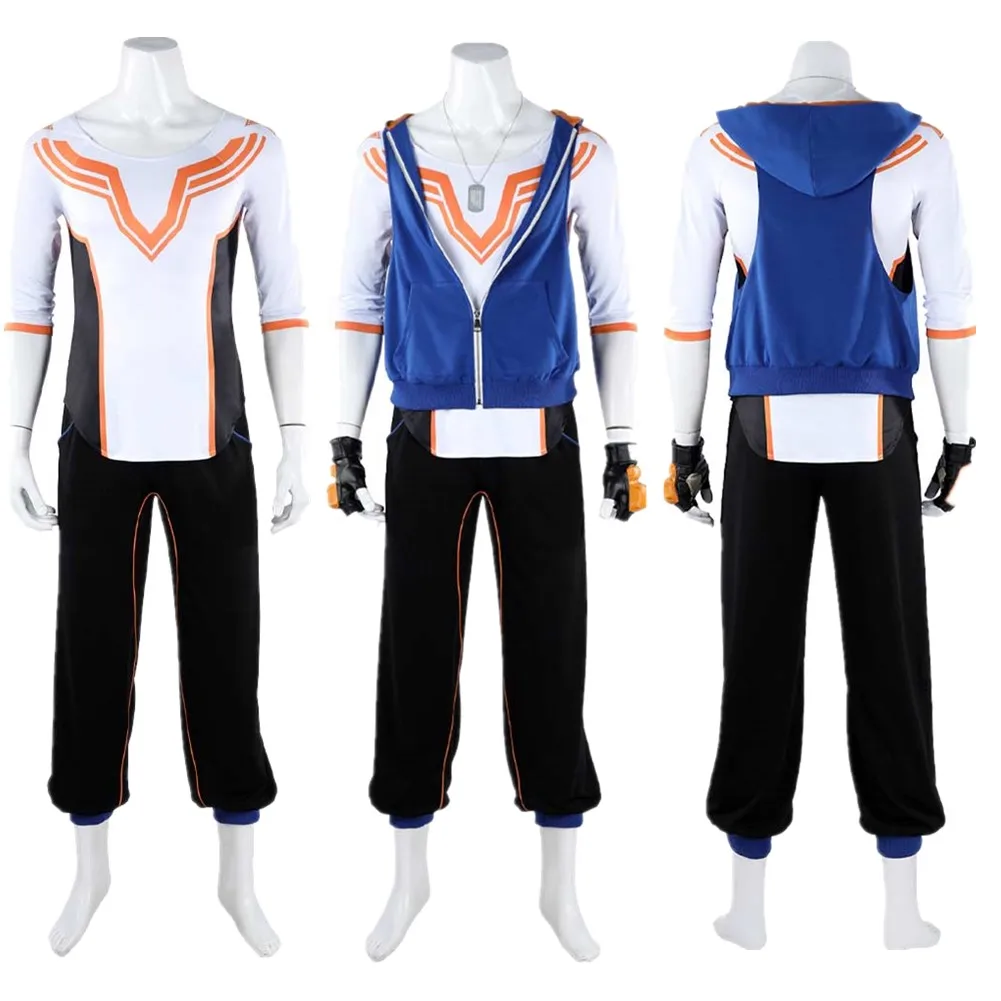 Adult Men Fighter Luke Cosplay Costume Game Top Pants Hooded Vest Necklace Gloves Full Set Outfits Halloween Carnival Party Suit
Adult Men Fighter Luke Cosplay Costume Game Top Pants Hooded Vest Necklace Gloves Full Set Outfits Halloween Carnival Party Suit