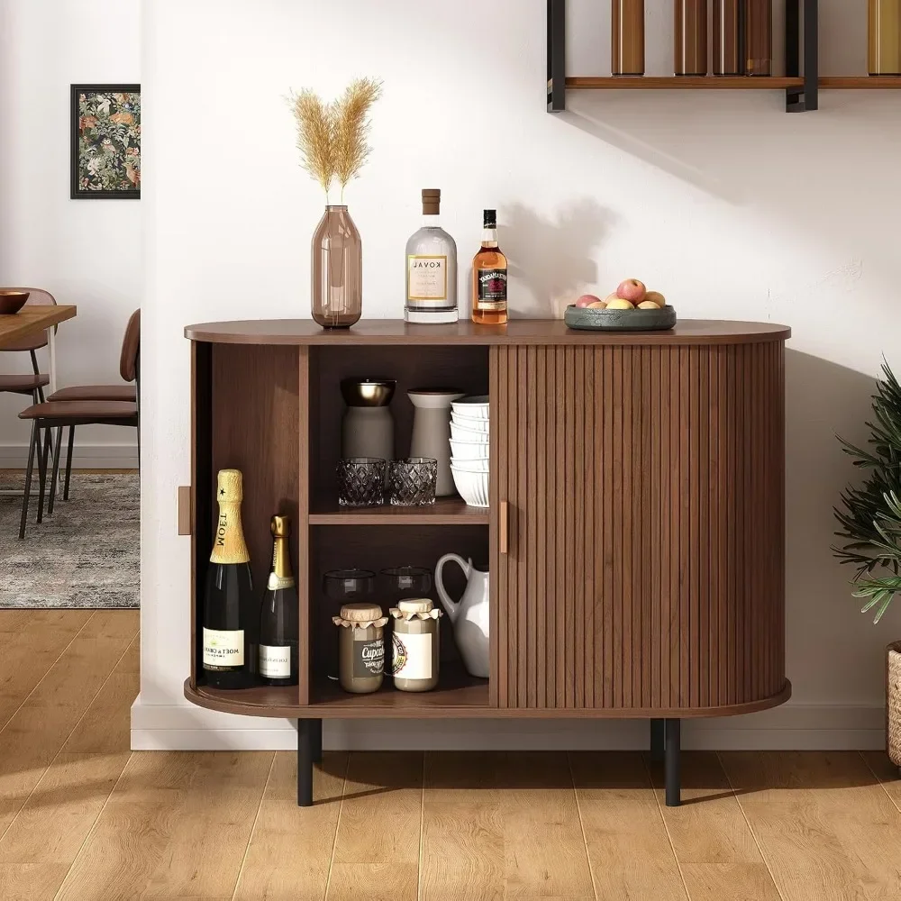 Storage Cabinet with Sliding Door & Adjustable Shelf, Modern Accent Coffee Bar Console Table
Storage Cabinet with Sliding Door & Adjustable Shelf, Modern Accent Coffee Bar Console Table