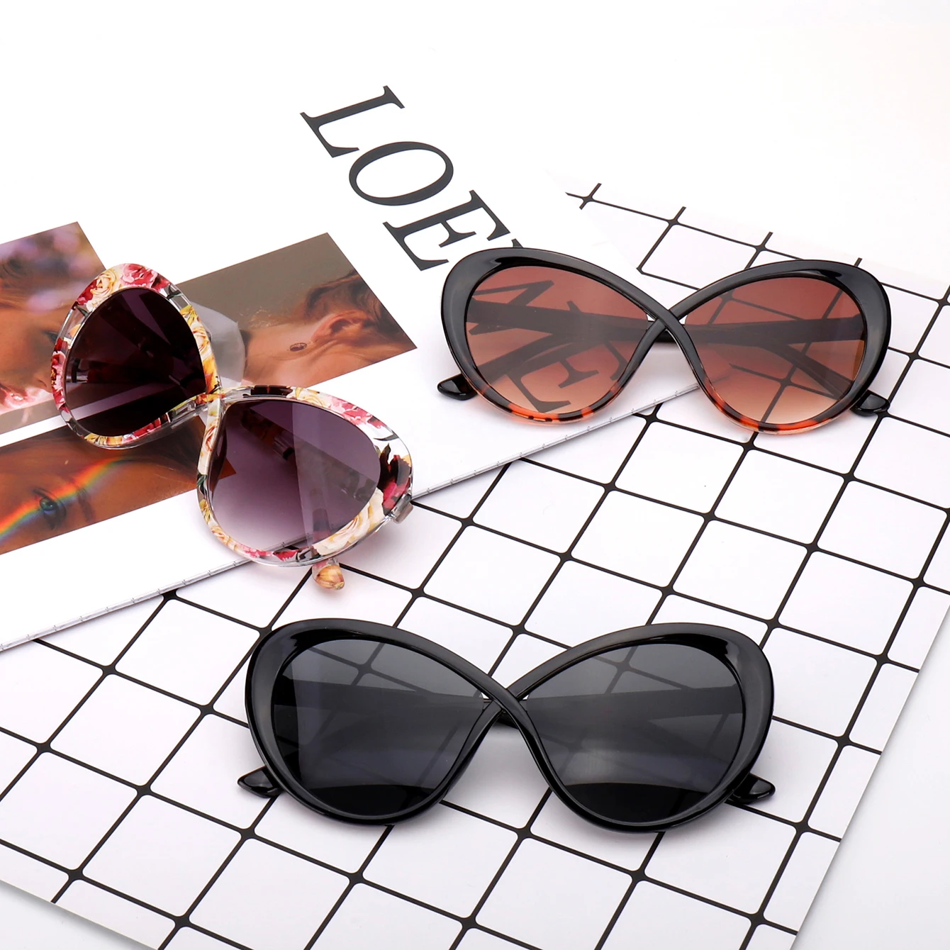 3 Pairs Trendy Fishing Glasses Fashion Female Casual Oval Goggles with UV protection for Selfie, Party, Travel, Beach, Baseball
3 Pairs Trendy Fishing Glasses Fashion Female Casual Oval Goggles with UV protection for Selfie, Party, Travel, Beach, Baseball