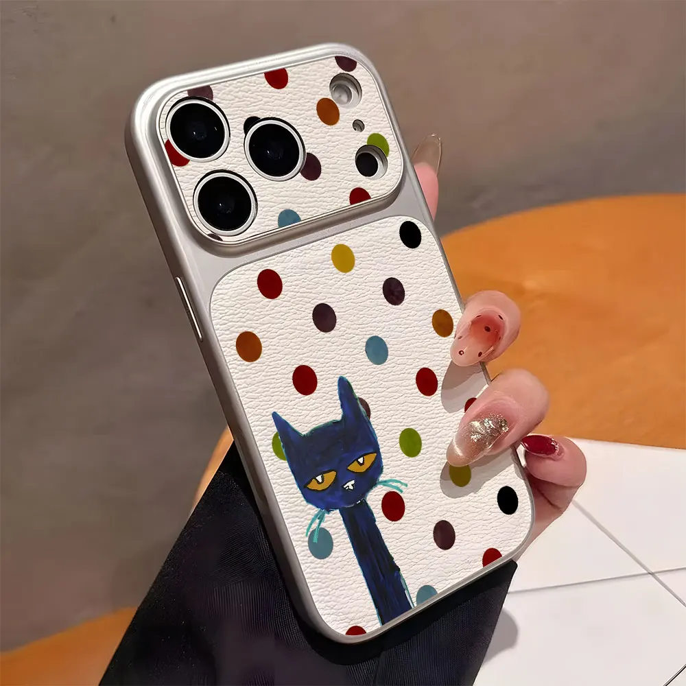 Large Window Colorful Polka Dot Black Cat Phone Case For iPhone 17 16 15 14 13 12 11 Pro Max 14 15 Plus Seconds Change 17 Cover
Large Window Colorful Polka Dot Black Cat Phone Case For iPhone 17 16 15 14 13 12 11 Pro Max 14 15 Plus Seconds Change 17 Cover