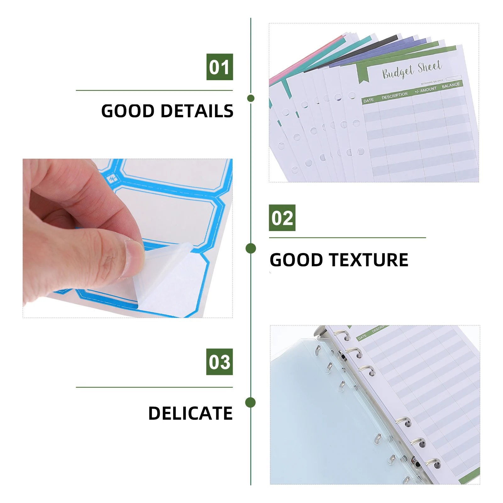 Loose leaf Budget Notepad PVC Cash Management Book Business Cards Holder Waterproof Fabric Planner Small Size Storage Solution
Loose leaf Budget Notepad PVC Cash Management Book Business Cards Holder Waterproof Fabric Planner Small Size Storage Solution