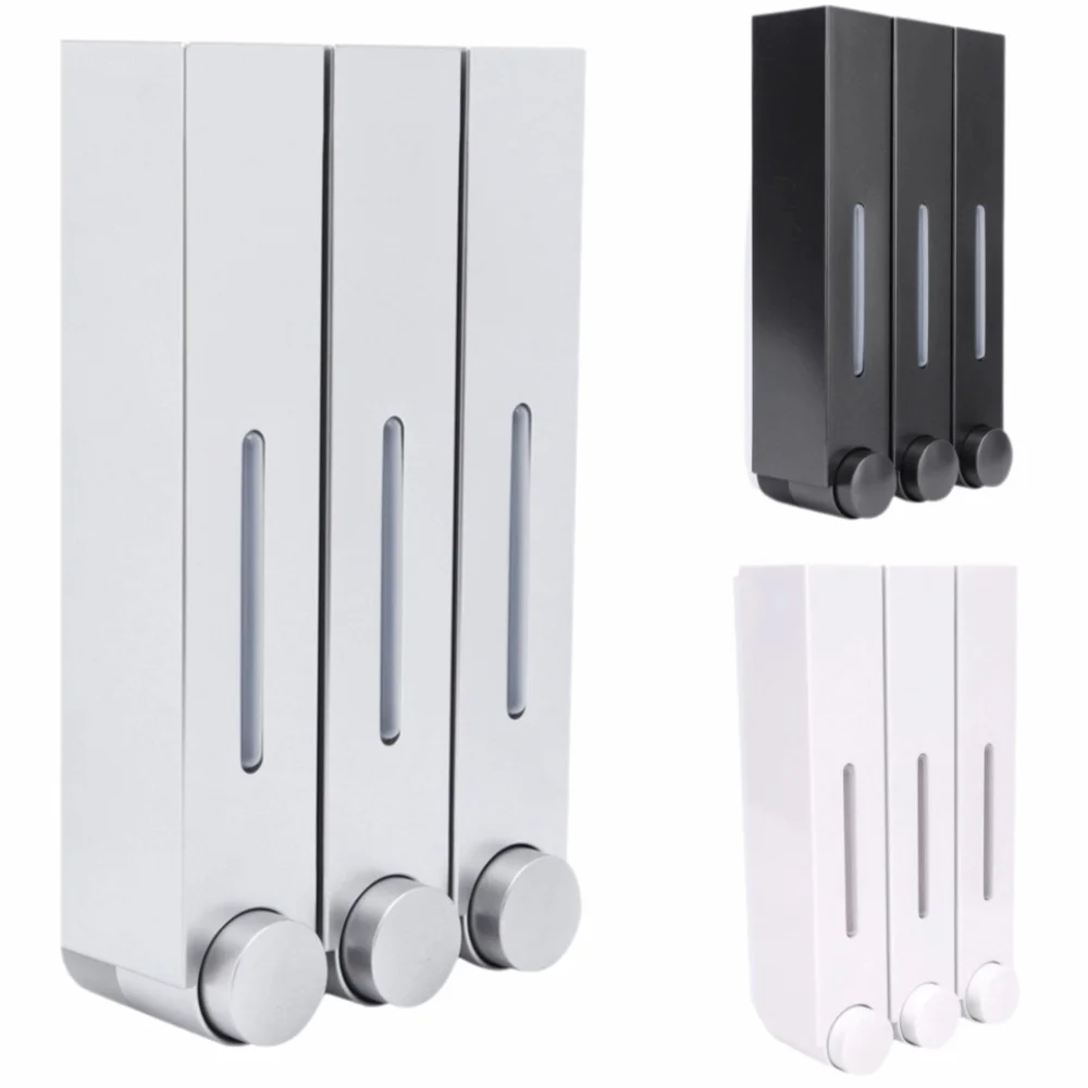 ABS Soap Dispenser Wall Mounted White Silver Black Shower Dispenser Manual Pump 420ml Capacity Shampoo Dispenser
ABS Soap Dispenser Wall Mounted White Silver Black Shower Dispenser Manual Pump 420ml Capacity Shampoo Dispenser