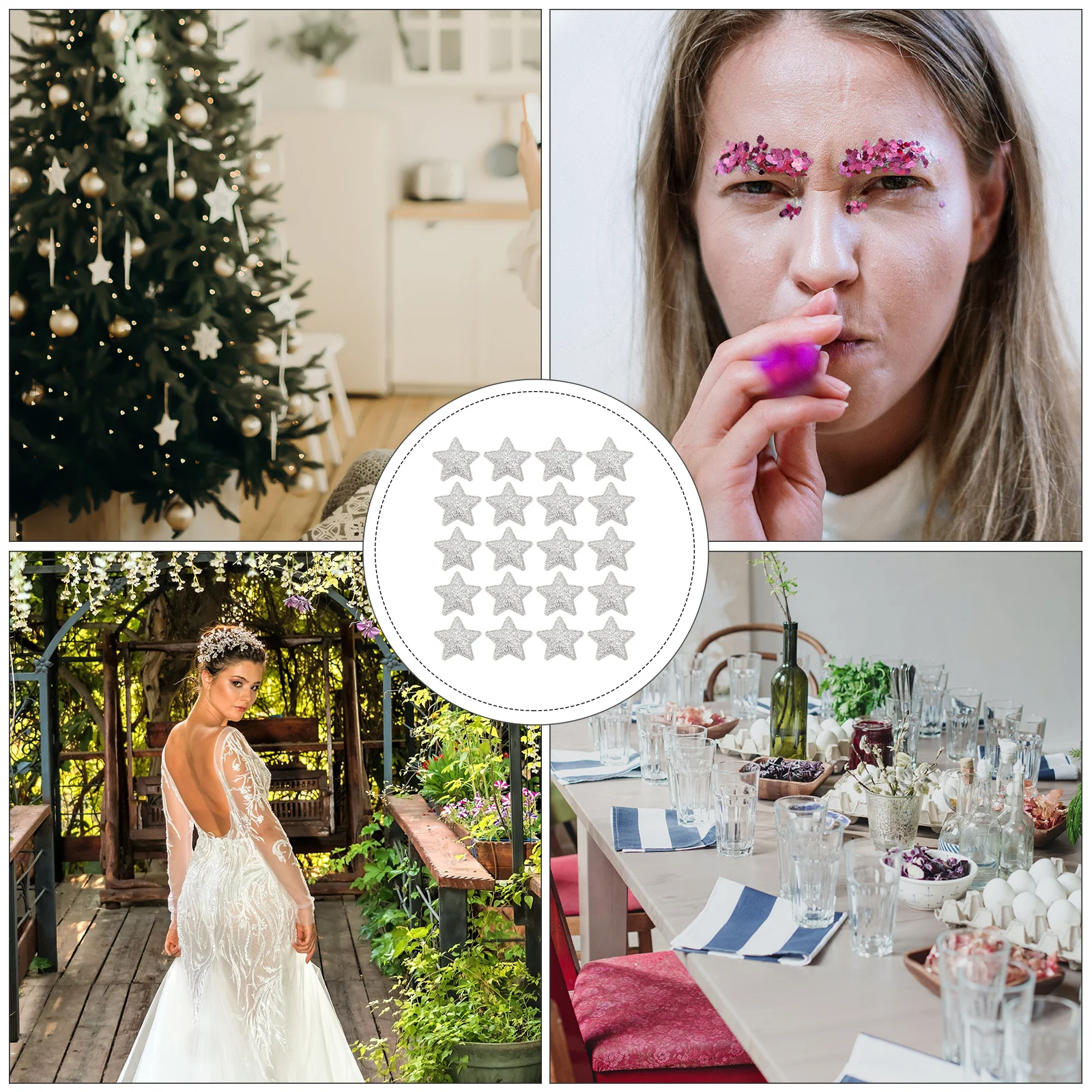 100Pcs Decorative Cloth Patches Chic Star Design Iron-on Patch Stickers for Clothing Crafts Bags Hats DIY Renovation
100Pcs Decorative Cloth Patches Chic Star Design Iron-on Patch Stickers for Clothing Crafts Bags Hats DIY Renovation