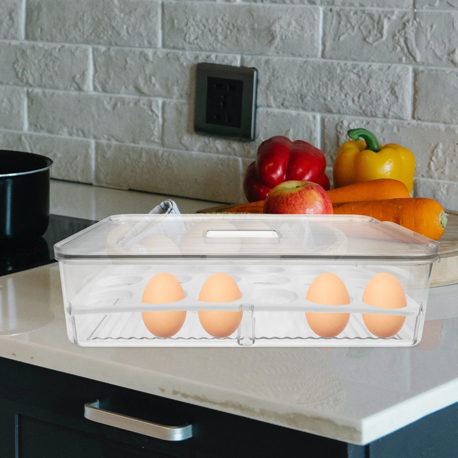 Egg Vegetable Holder Refrigerator ganizer Large Capacity Fresh Box Anti Odor Tray Drawer Fruit Container Preservation Storage
Egg Vegetable Holder Refrigerator ganizer Large Capacity Fresh Box Anti Odor Tray Drawer Fruit Container Preservation Storage