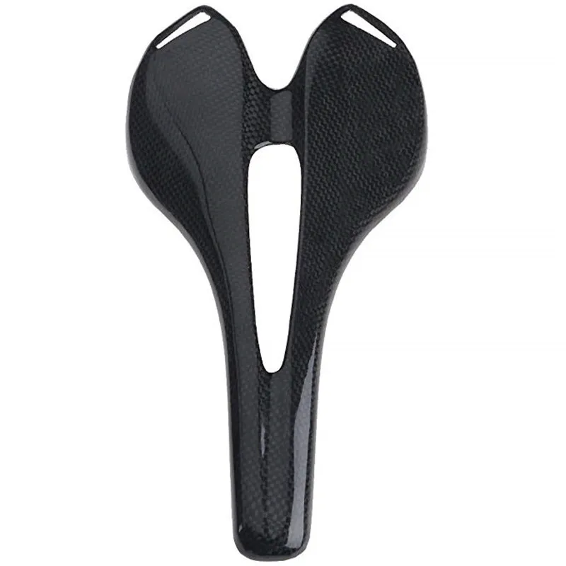 Lightweight 3K Full Carbon Fiber Saddle Hollow Cushion Simple Ventilation for Mountain Road Dead Flying Bikes
Lightweight 3K Full Carbon Fiber Saddle Hollow Cushion Simple Ventilation for Mountain Road Dead Flying Bikes