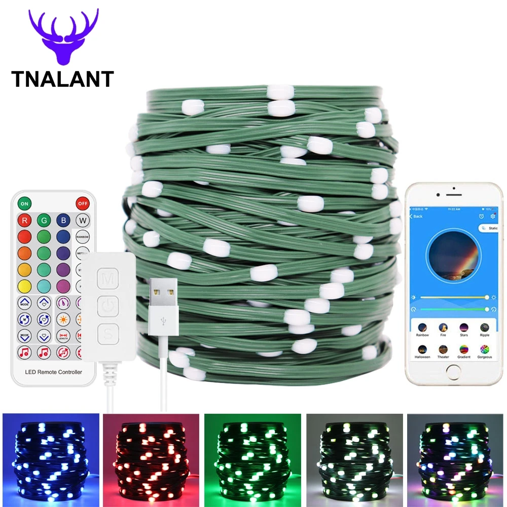 WS2812B LED String Light Individually Addressable Christmas Party Led Light BT Music Control Room Birthday Decor Waterproof IP67
WS2812B LED String Light Individually Addressable Christmas Party Led Light BT Music Control Room Birthday Decor Waterproof IP67