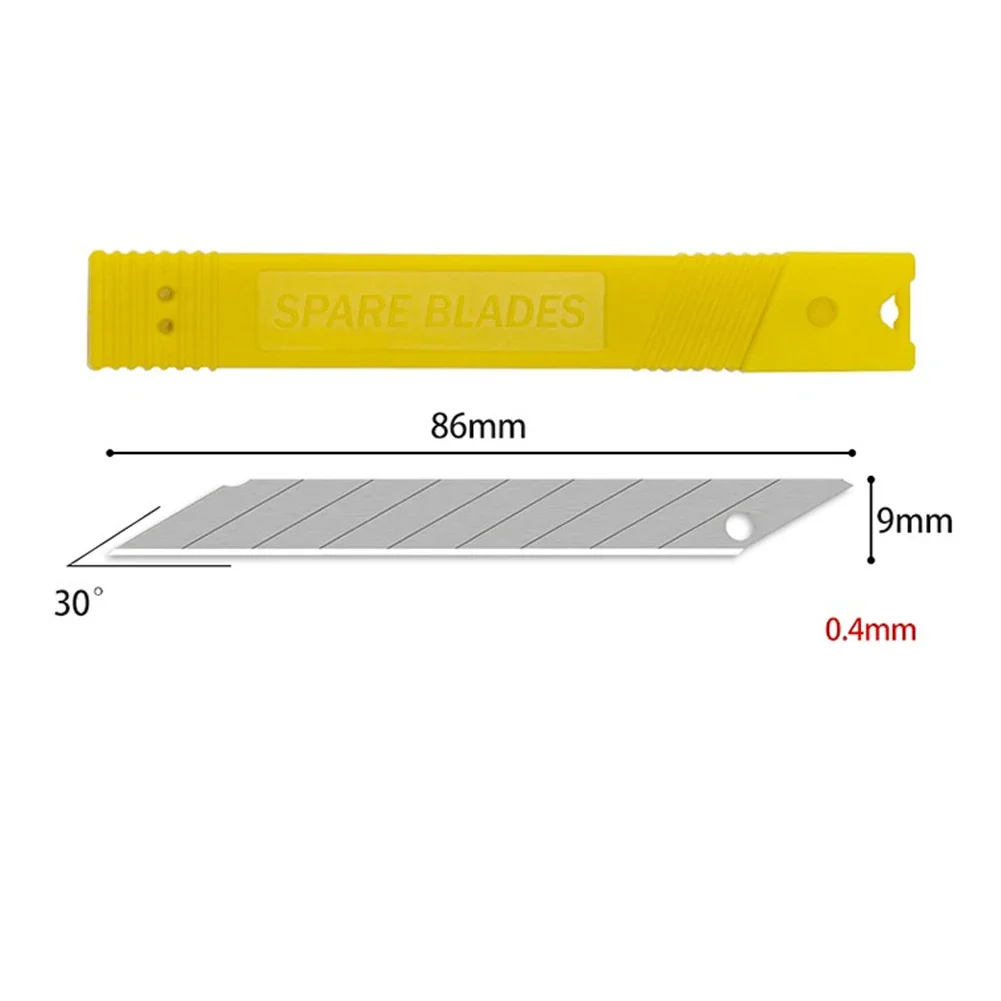 10pcs 30 Degrees Art Blade Cutter General Replacement Carving Knives Hand Tools Workshop For Cutting Paper Sharpen Pen Trimming
10pcs 30 Degrees Art Blade Cutter General Replacement Carving Knives Hand Tools Workshop For Cutting Paper Sharpen Pen Trimming
